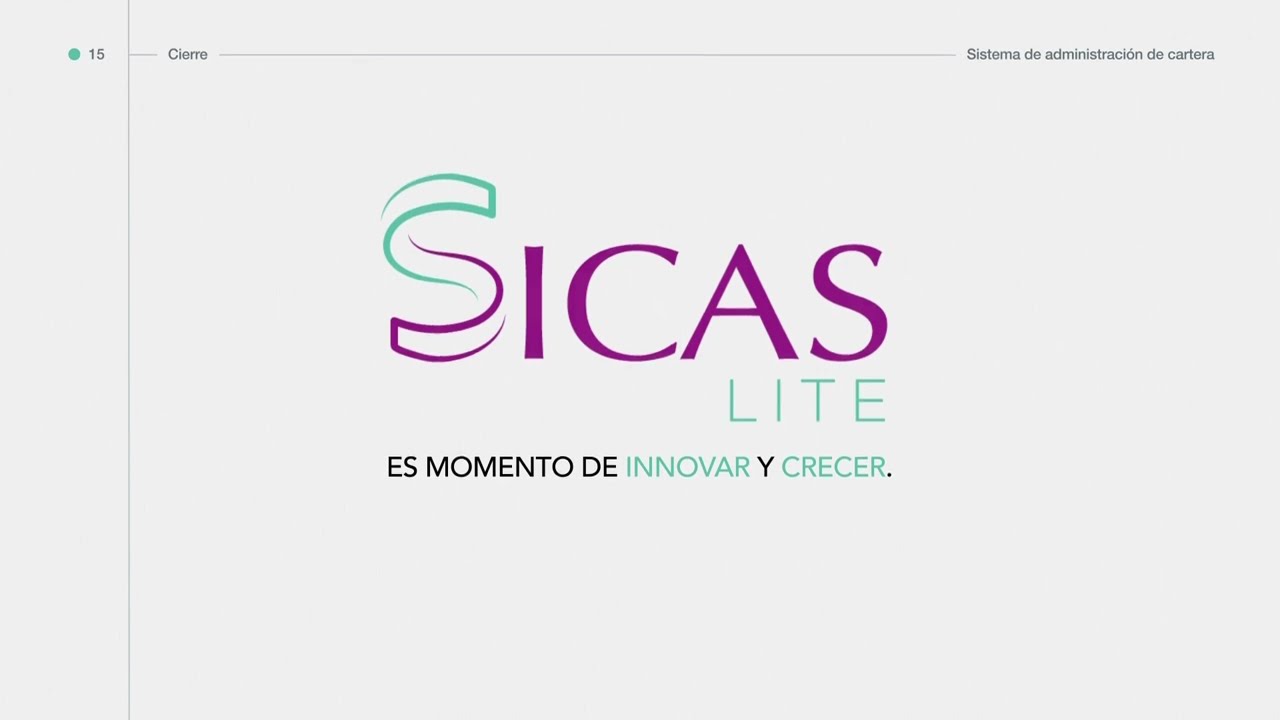 SICAS Lite - Caracter&iacute;sticas del software administraci&oacute;n