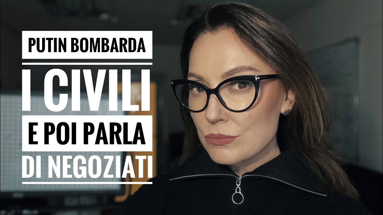 Putin bombarda i civili e poi parla di negoziati 