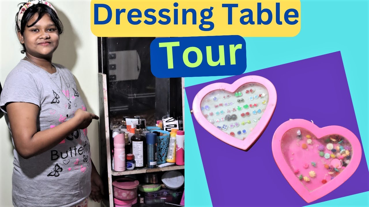Dressing Table Tour,,,    #natkhatisuhani,