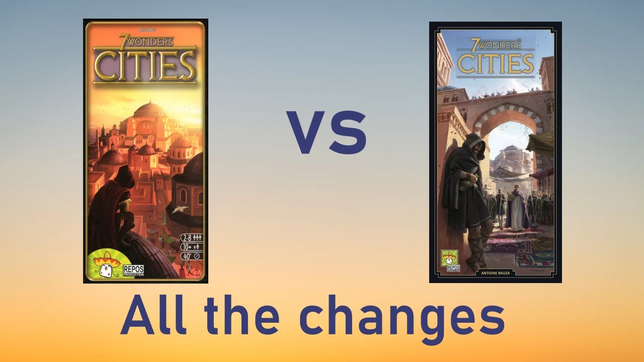 7 Wonders - New Edition Cities All changes & review