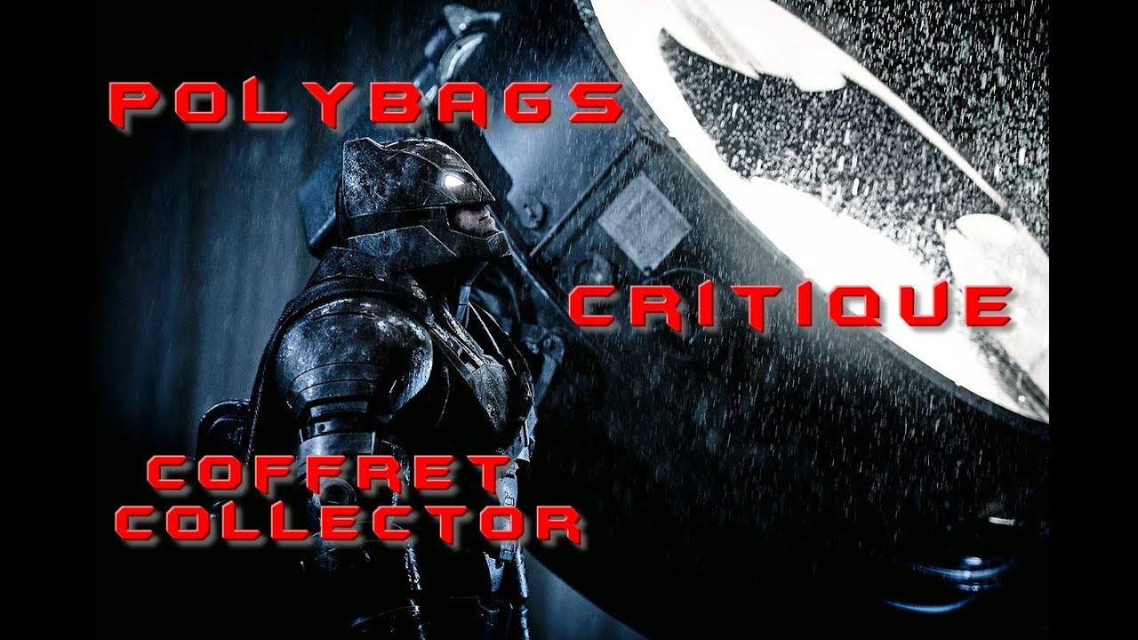 Batman V Superman : Critique / Coffret collector / Polybags