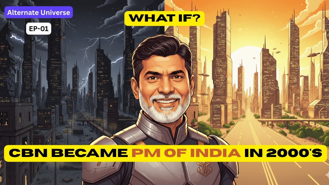What If Chandrababu Naidu Became Prime Minister of India in the 2000s? | Alternate Universe EP-01