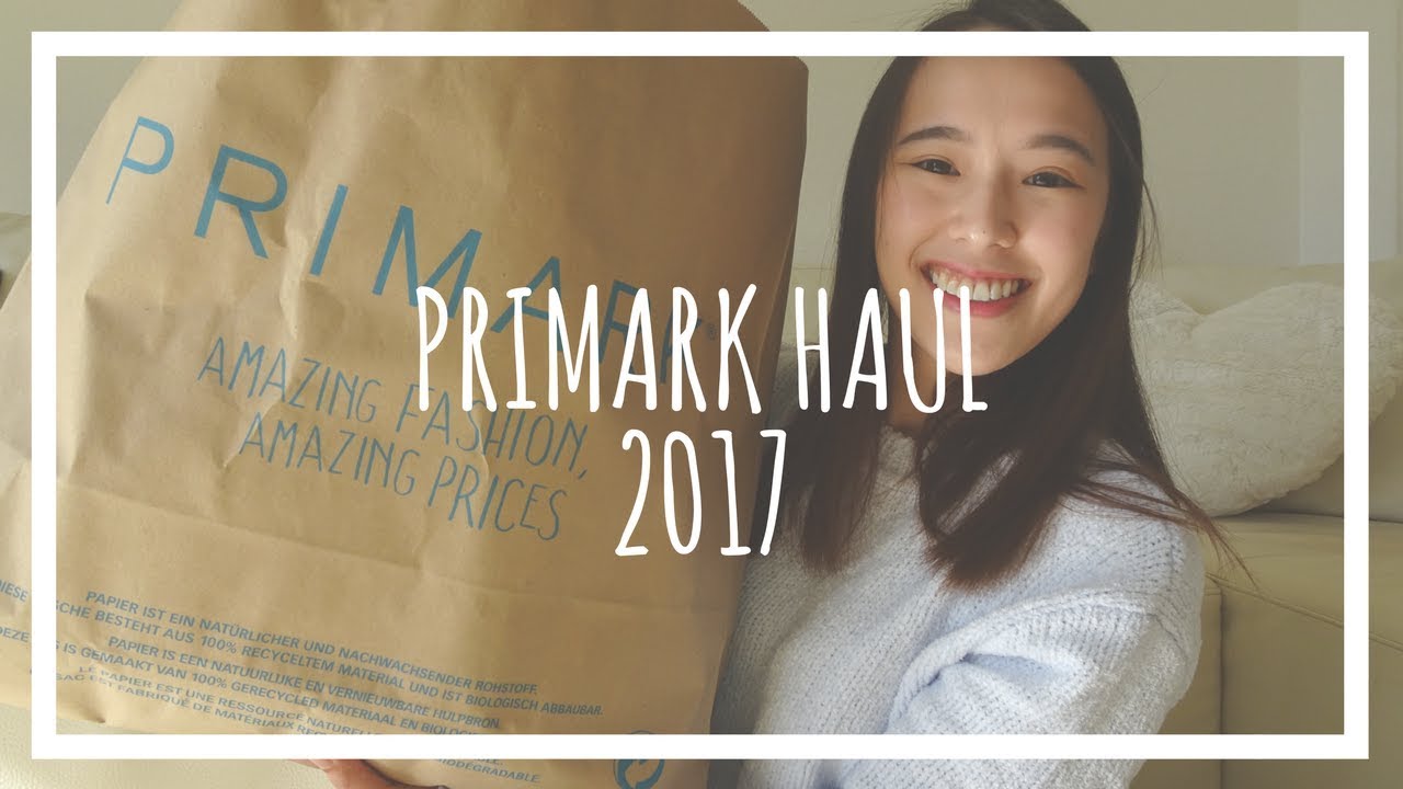 [購物/分享] Primark Haul 2017｜歐洲必買｜小資女購物天堂｜Jamie Liao