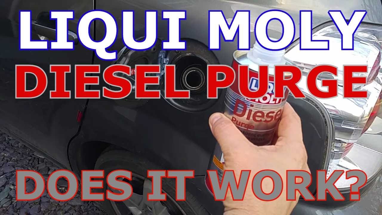 Очиститель для дизельных двигателей Liqui Moly. Работает? Как использовать? Проверено.