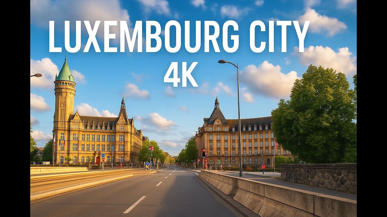 Exploring Luxembourg City & Surroundings by Car 🚗🇱🇺 | Scenic Drive & Hidden Gems 😎