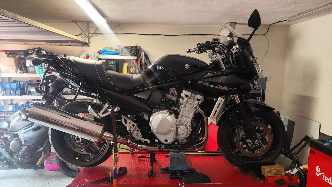Suzuki Bandit 1250 przegląd po kupnie oraz kilka usterek.