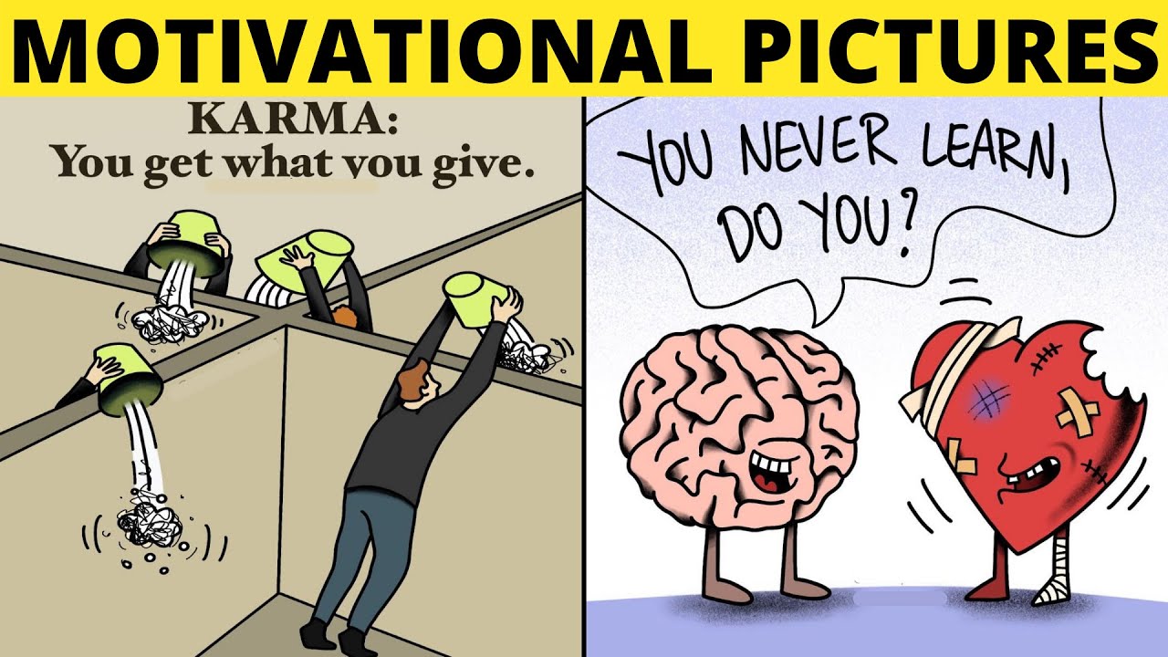Top 50 Motivational Pictures with Deep Meaning | One Picture Million Words Motivation Video