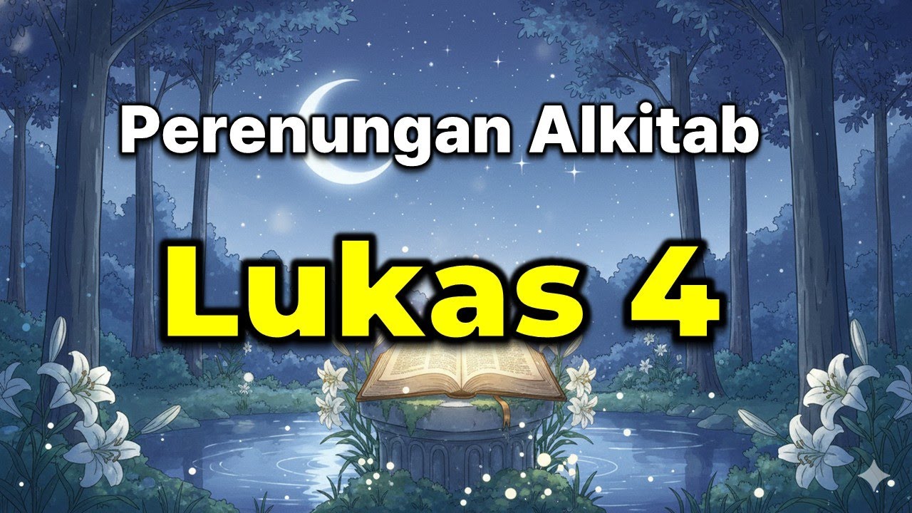 🎧Lukas 4 | Yesus Memulai Pelayanan-Nya | Pembacaan Alkitab untuk Meditasi, Ketenangan & Pemulihan