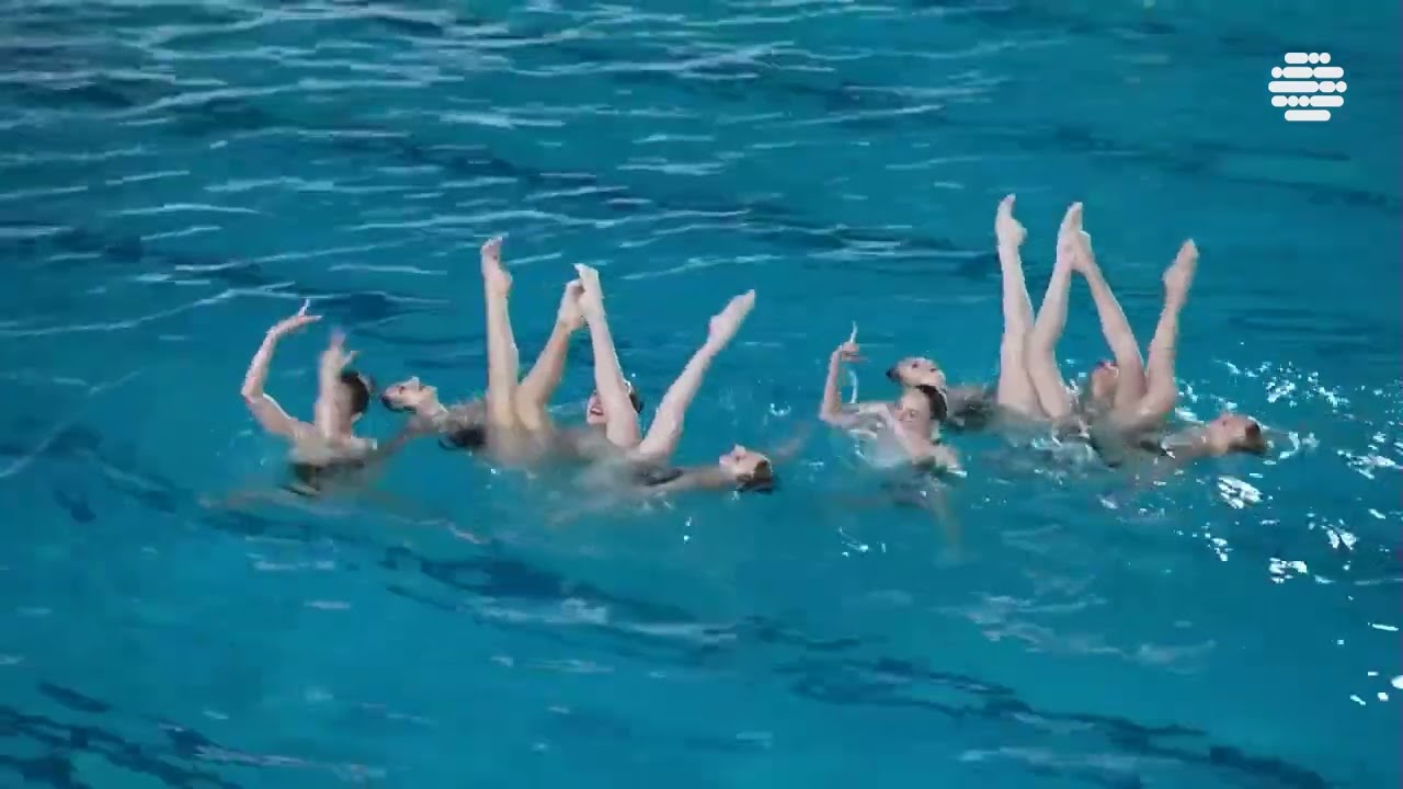 🥇🇺🇦 Gold for Ukraine! Epic Team Acrobatic Routine at #ArtisticSwimming World Cup 2025 in Somabay 💪🌊
