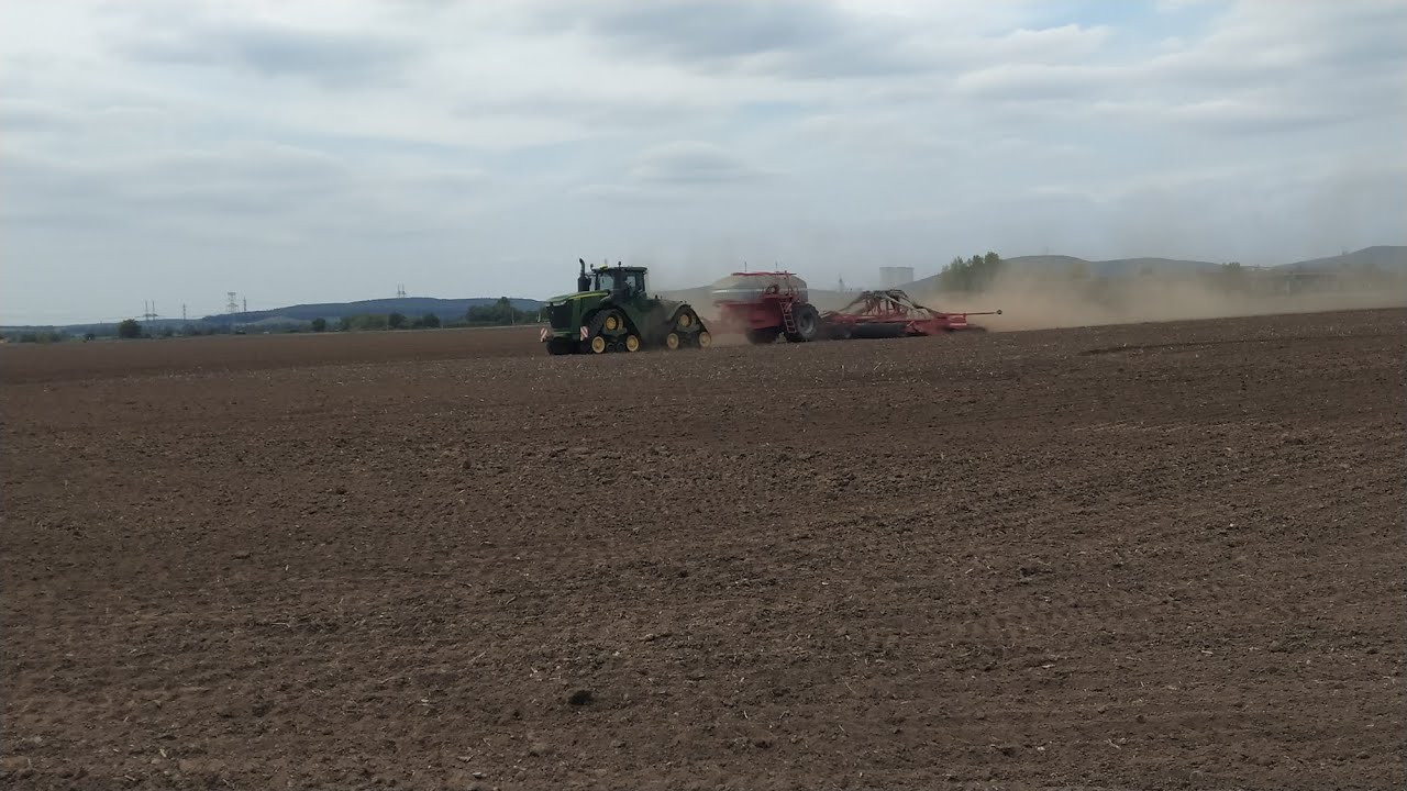 john Deere 9rx & horsch / Donau farm Kalná /