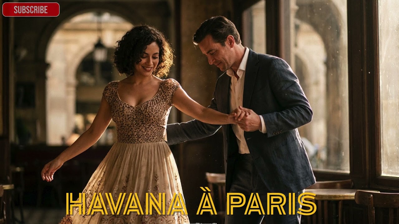 Paris × Havana Café Jazz 🎷 | Classic Cuban Rhythm & Lounge Mood