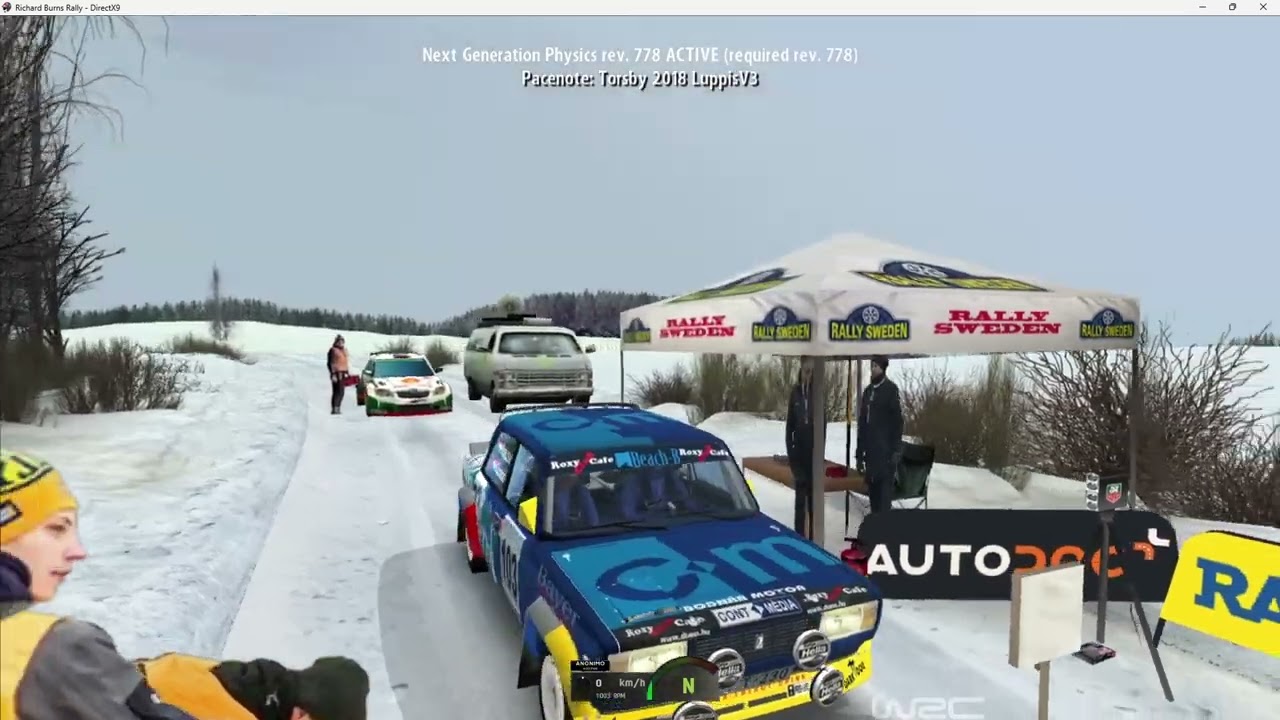 RBR -  Home Alone 2 Rally: Lost in Torsby Onboard | Group B - Lada VFTS 🎅