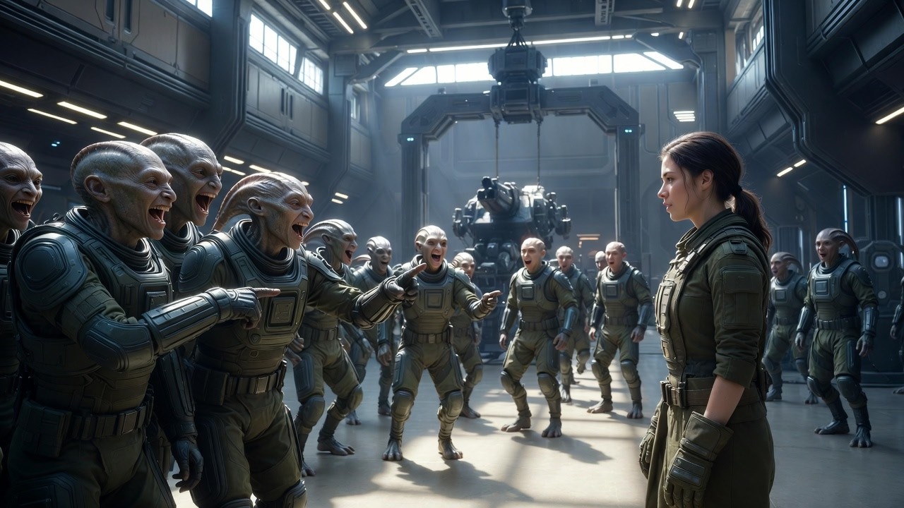 They Mocked Her Simple Gloves—Until the Instructor Whispered,Earthborn wearHFY | Best Sci-Fi Stories