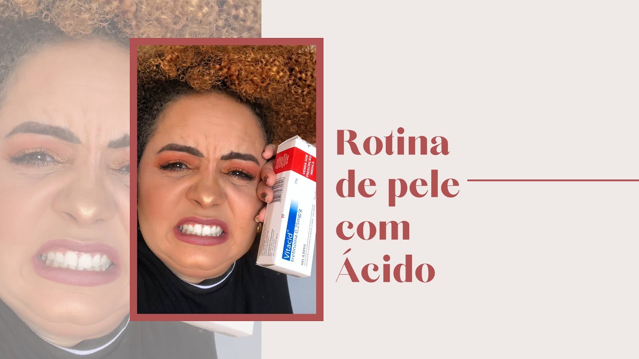 Rotina de pele com &Aacute;cido - Vitacid 0,25 em Gel - 459