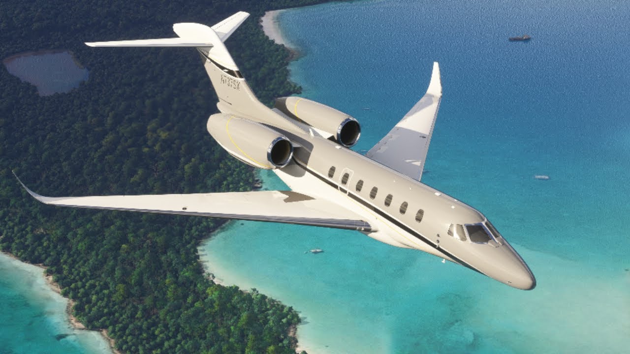 Microsoft Flight Simulator 2024 | First flight in the new Cessna Citation X!