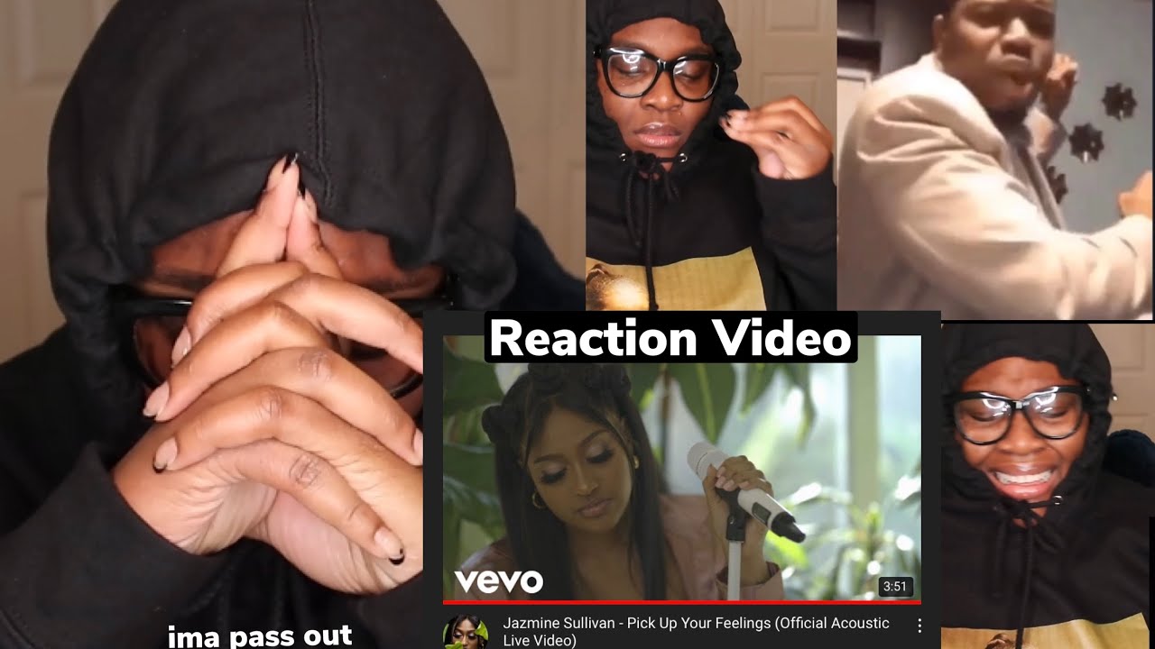 Jazmine Sullivan Pick Up Your Feelings (acoustic live) | Reaction | ima pass out