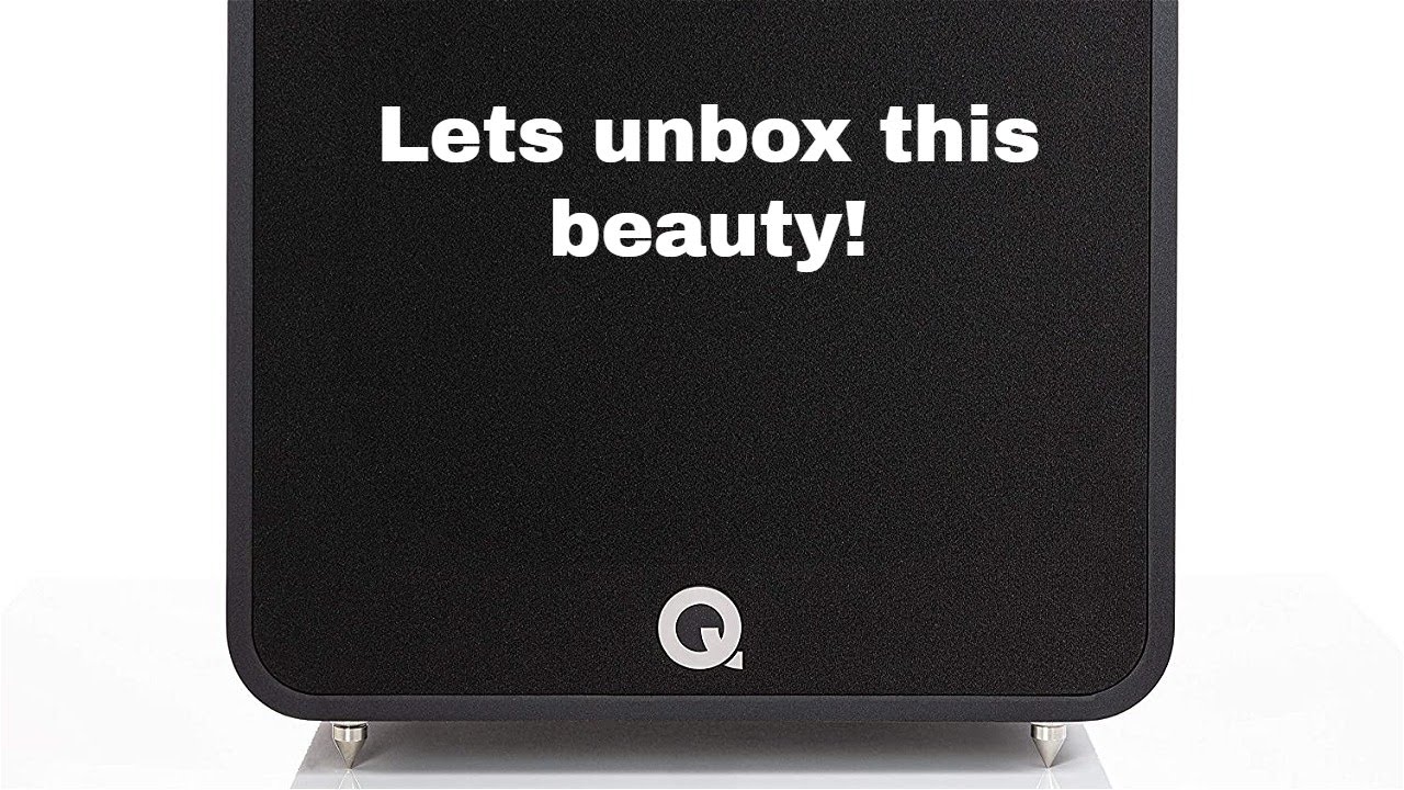 How big is the QAcoustics QB12? Unboxing