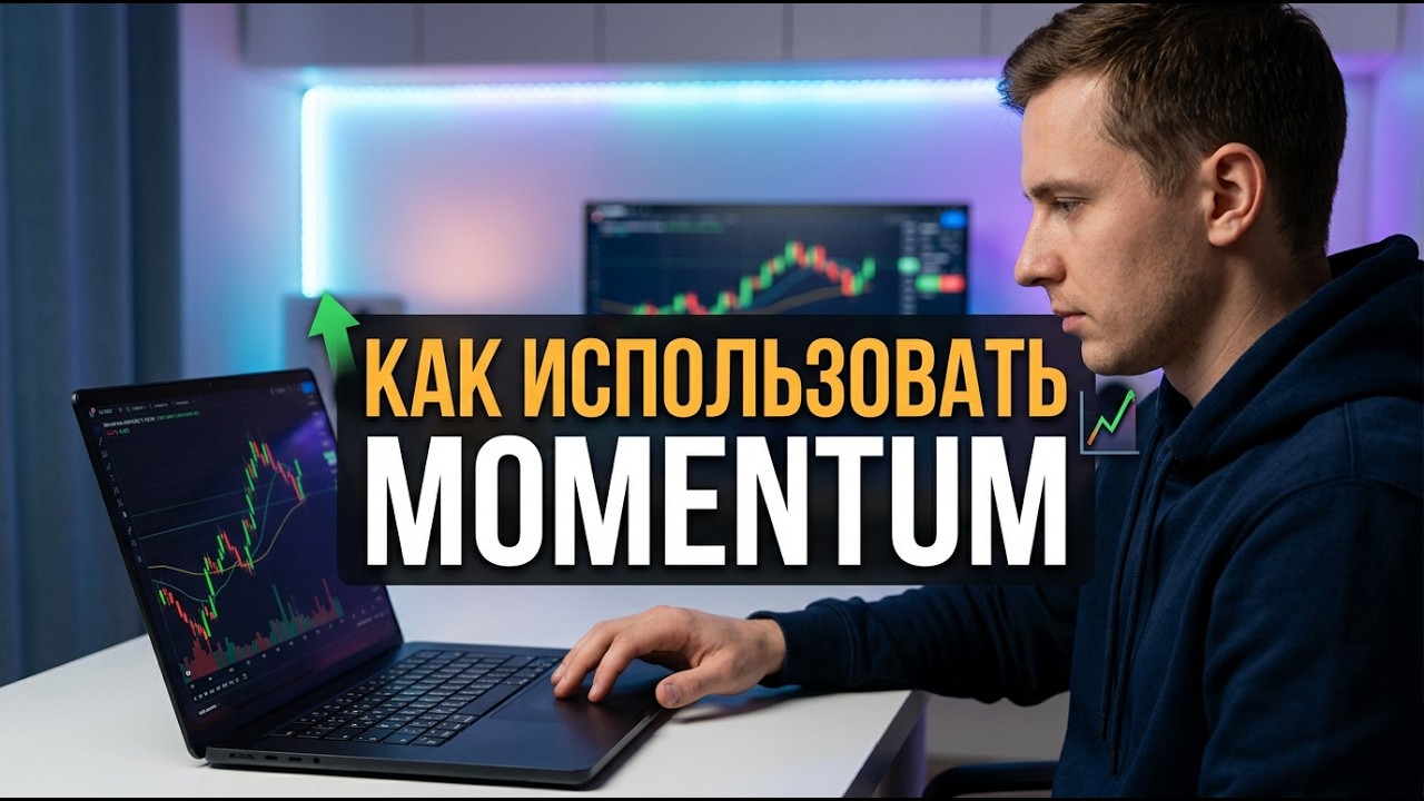 Реальная торговая сессия на рынке — как использовать Momentum и технический анализ