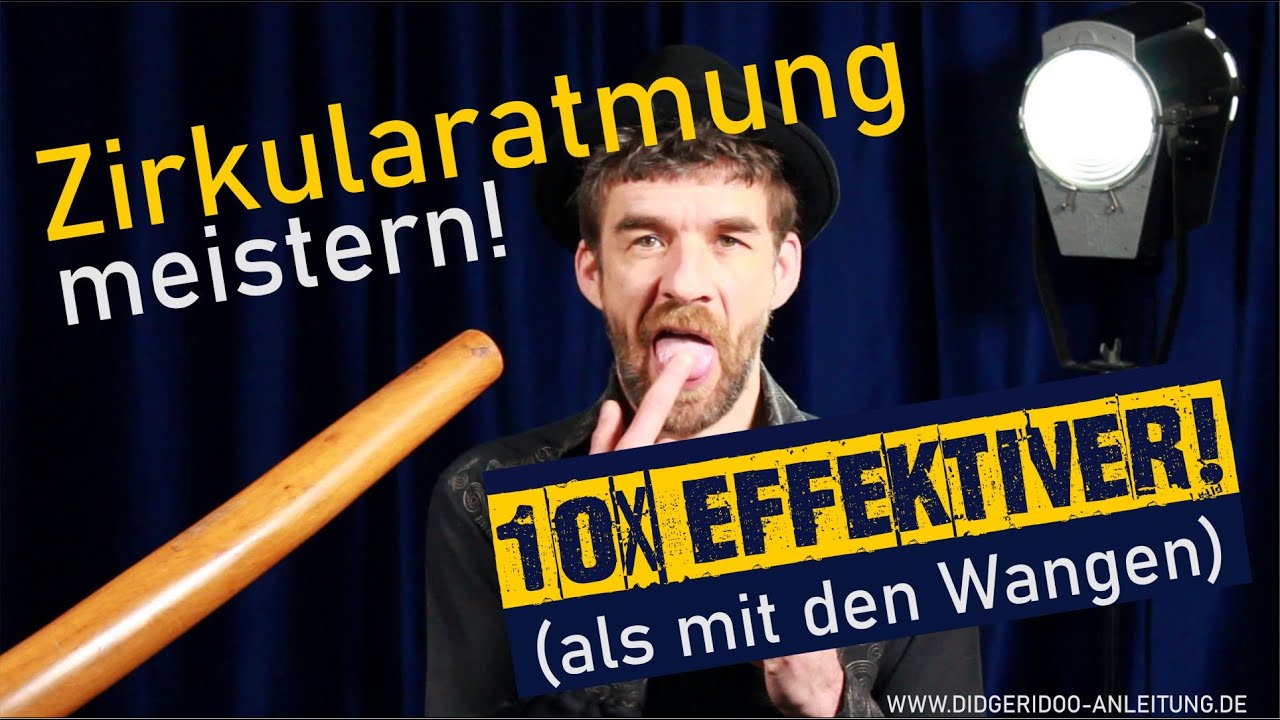 Zirkularatmung meistern! (1/3) Supereffektiv & gründlich: Der Zungenschub