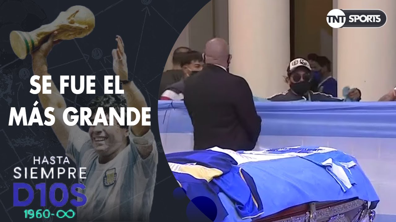 La emotiva despedida de Diego Armando MARADONA