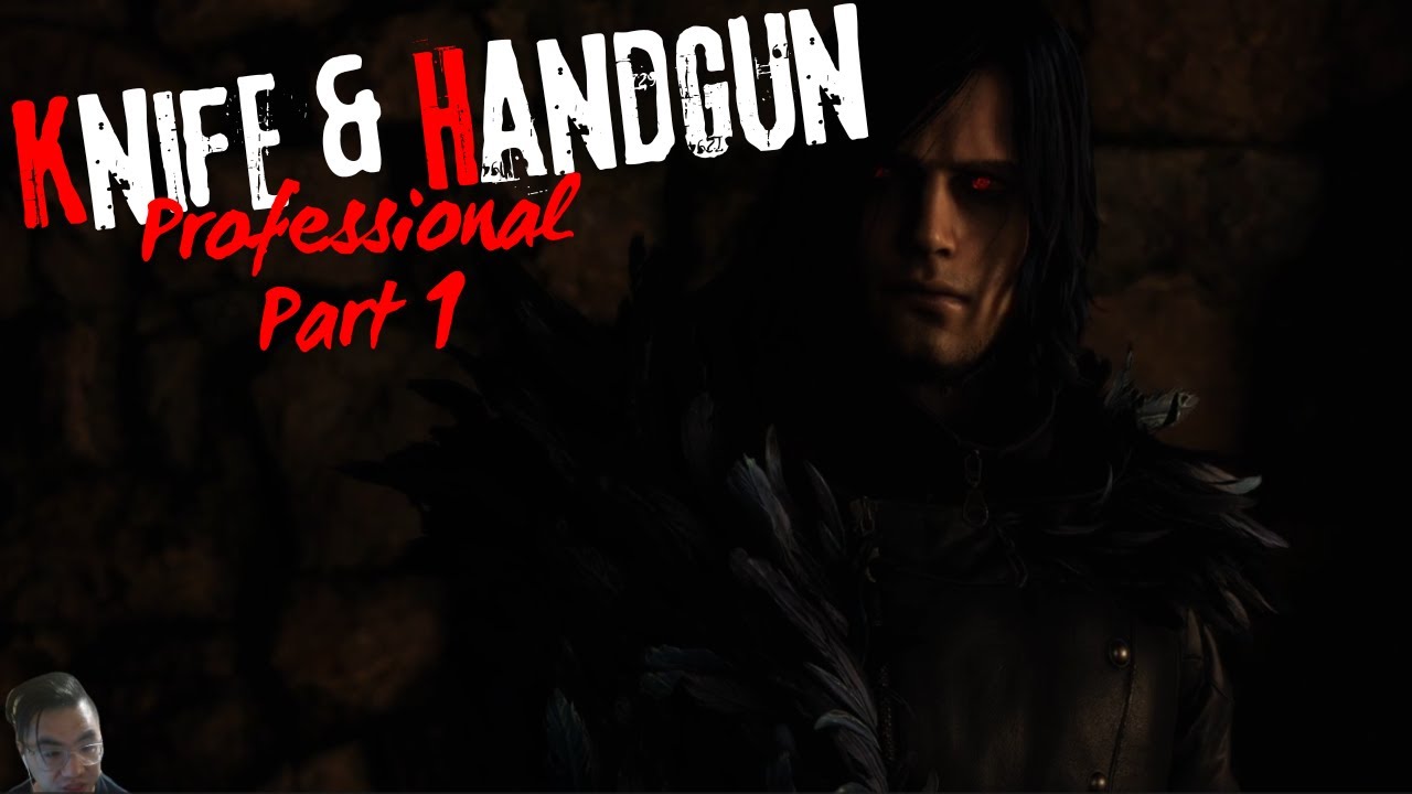 Resident Evil 4 Remake Knife & Handgun Only Playthrough Part 1 | Professional