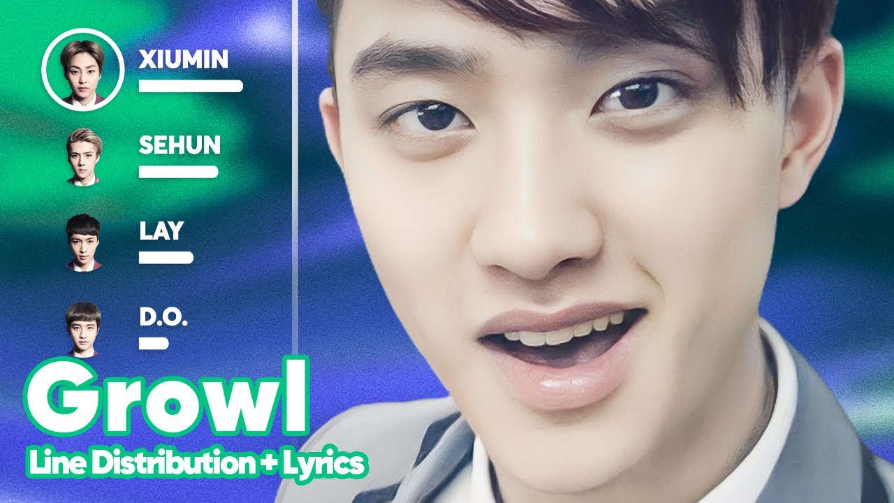 EXO - Growl (Line Distribution + Lyrics Karaoke) PATREON REQUESTED