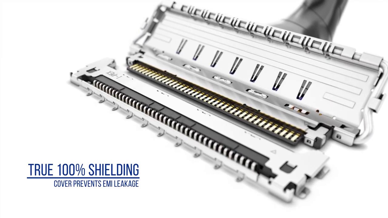 CABLINE®-CA II / Micro-Coaxial Wire-to-Board Connector / I-PEX