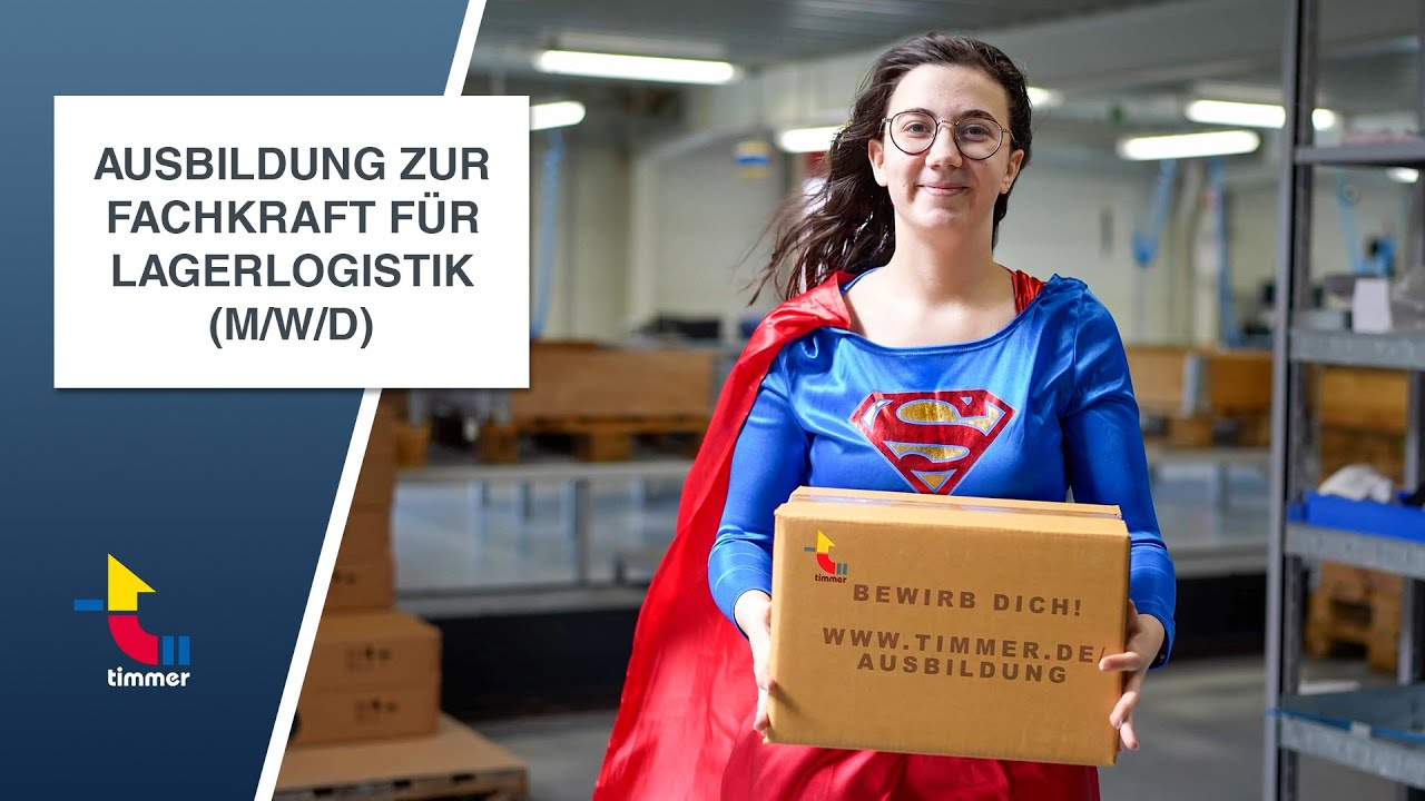 Ausbildung zur Fachkraft für Lagerlogistik (m/w/d) bei Timmer