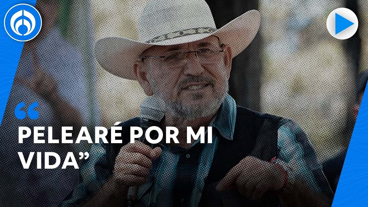 “No me voy a dejar asesinar”: Hipólito Mora tras ataque en Michoacán en noviembre pasado