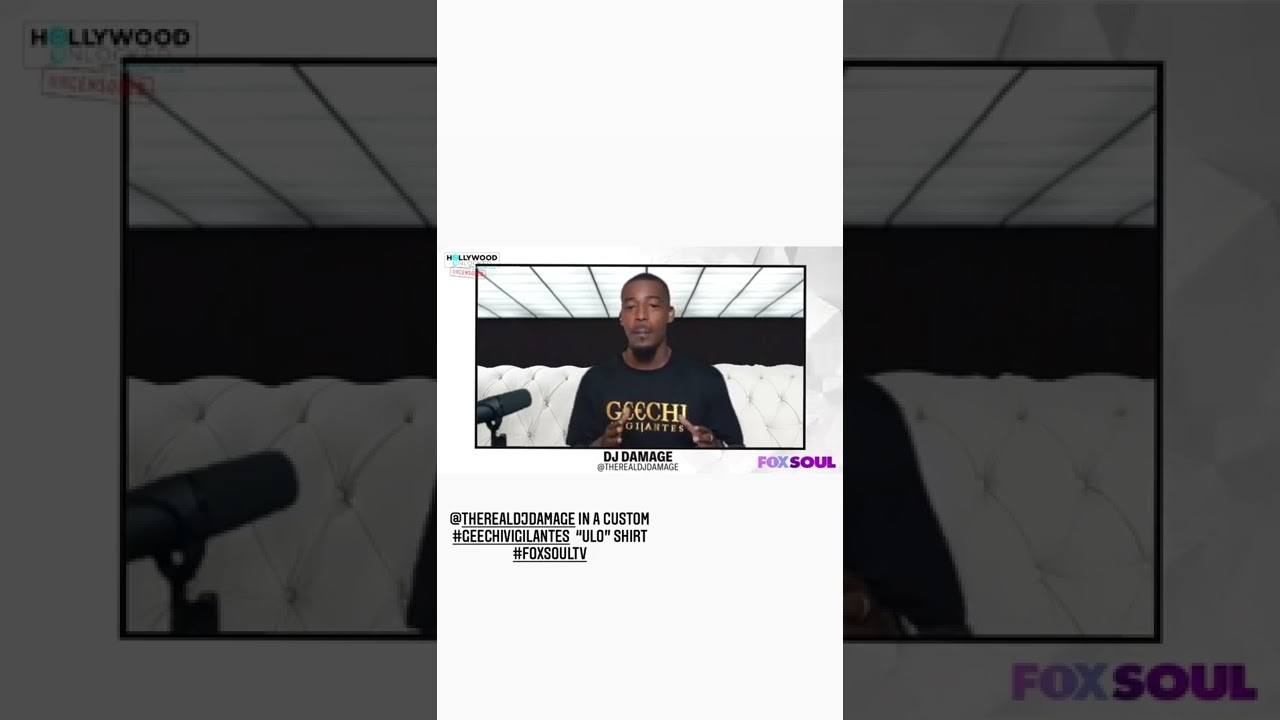 See When #geechi Takes Over Fox Soul #shorts #djdamage #foxsoul