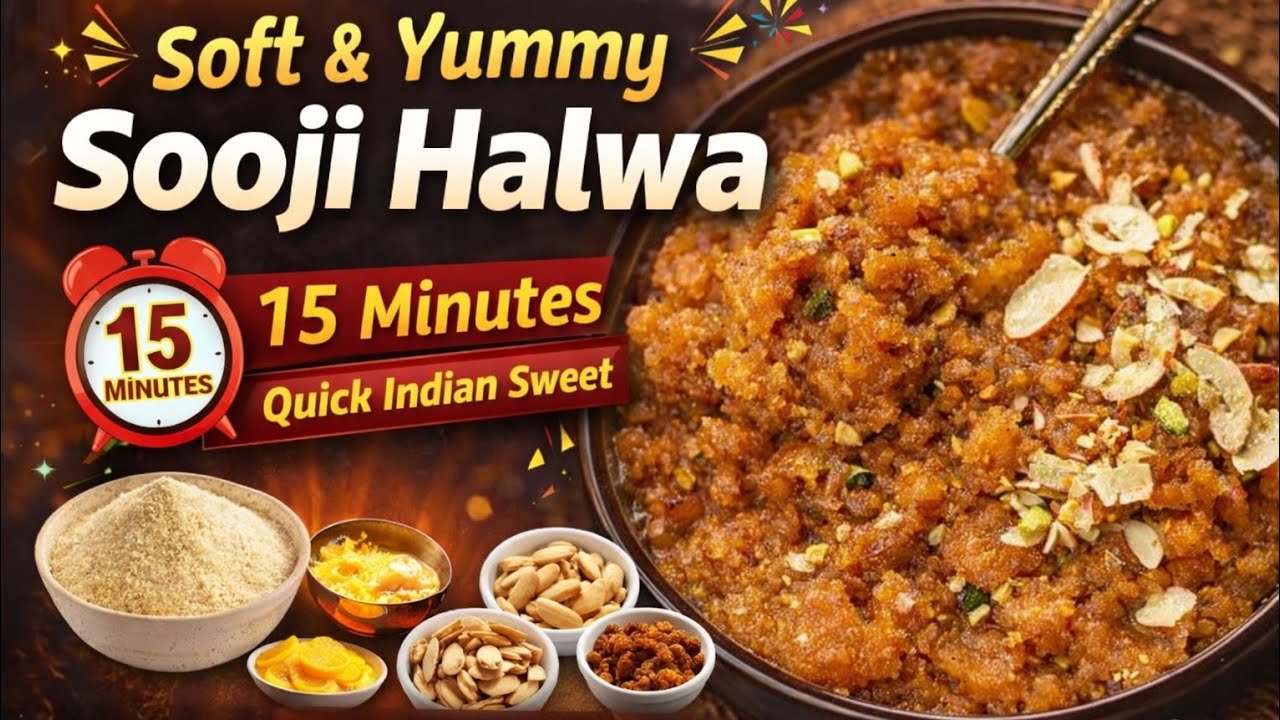 Sooji Halwa Recipe | Easy & Delicious Indian Dessert| Shab e qadr special| By #shaheenkhan1426