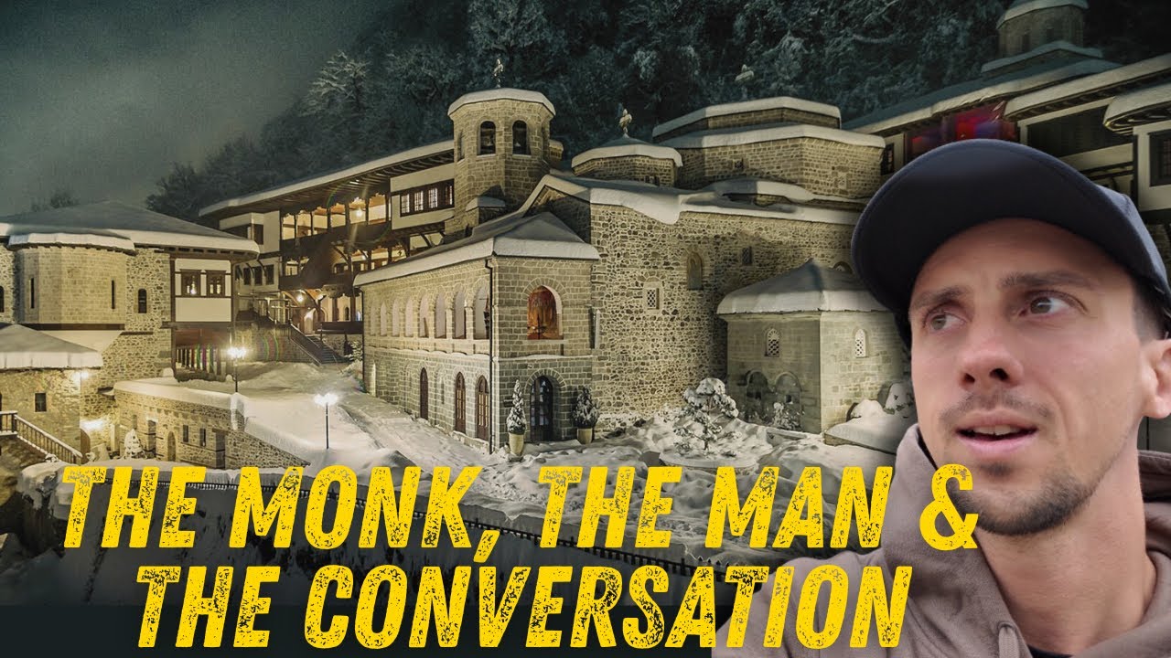 I visited a beautiful Orthodox monastery in the mountains of Eastern Europe 