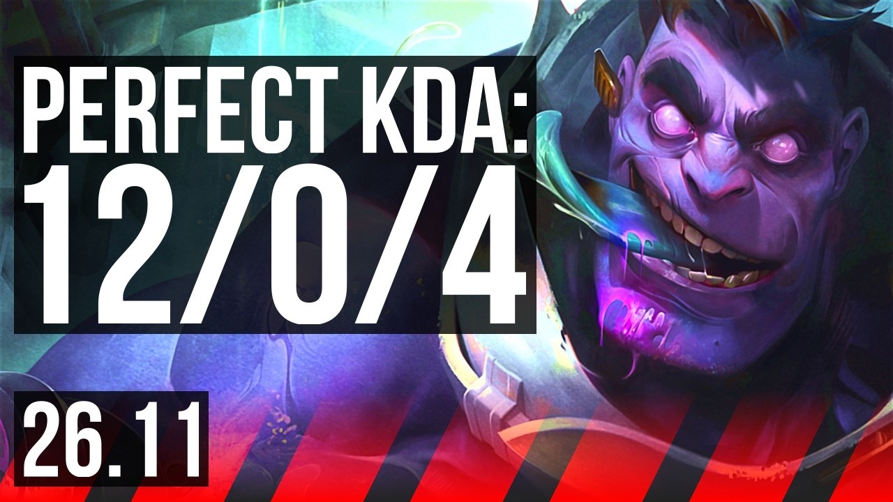 DR. MUNDO vs AKALI (TOP) | Perfect KDA: 12/0/4 | EUW Master | 26.11