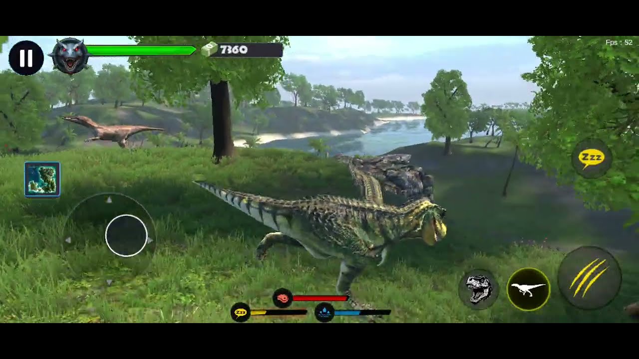 Jurassic Clash: Primal Dino Sim -: T-Rex 🦖🦖 Team! ( wait for end 🦖)
