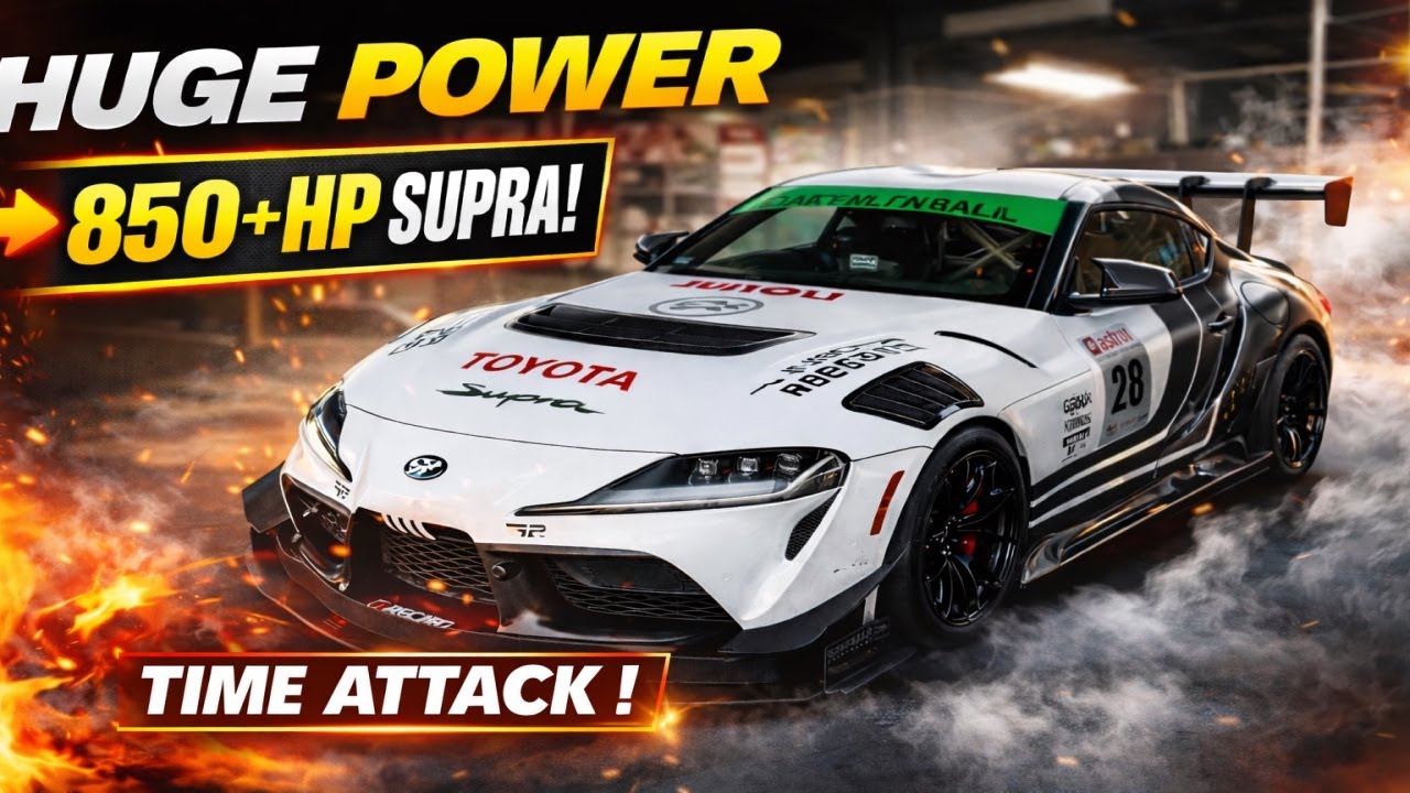 850+ HP TIME ATTACK SUPRA (BUILD BREAKDOWN)