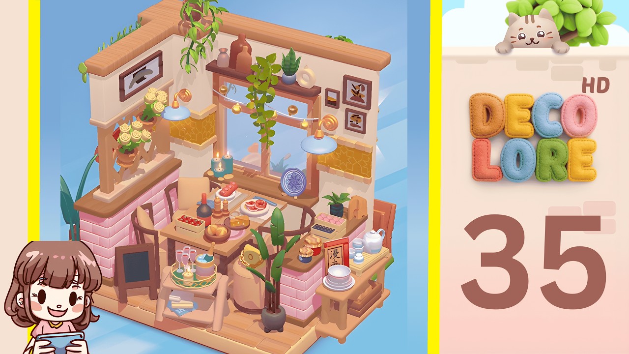 Decolore Level 35 Solution Walkthrough