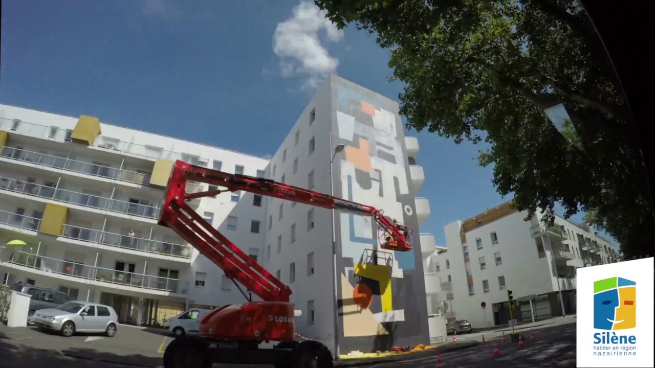 Timelapse fresque Serendipity - Ellen Rutt - 2017
