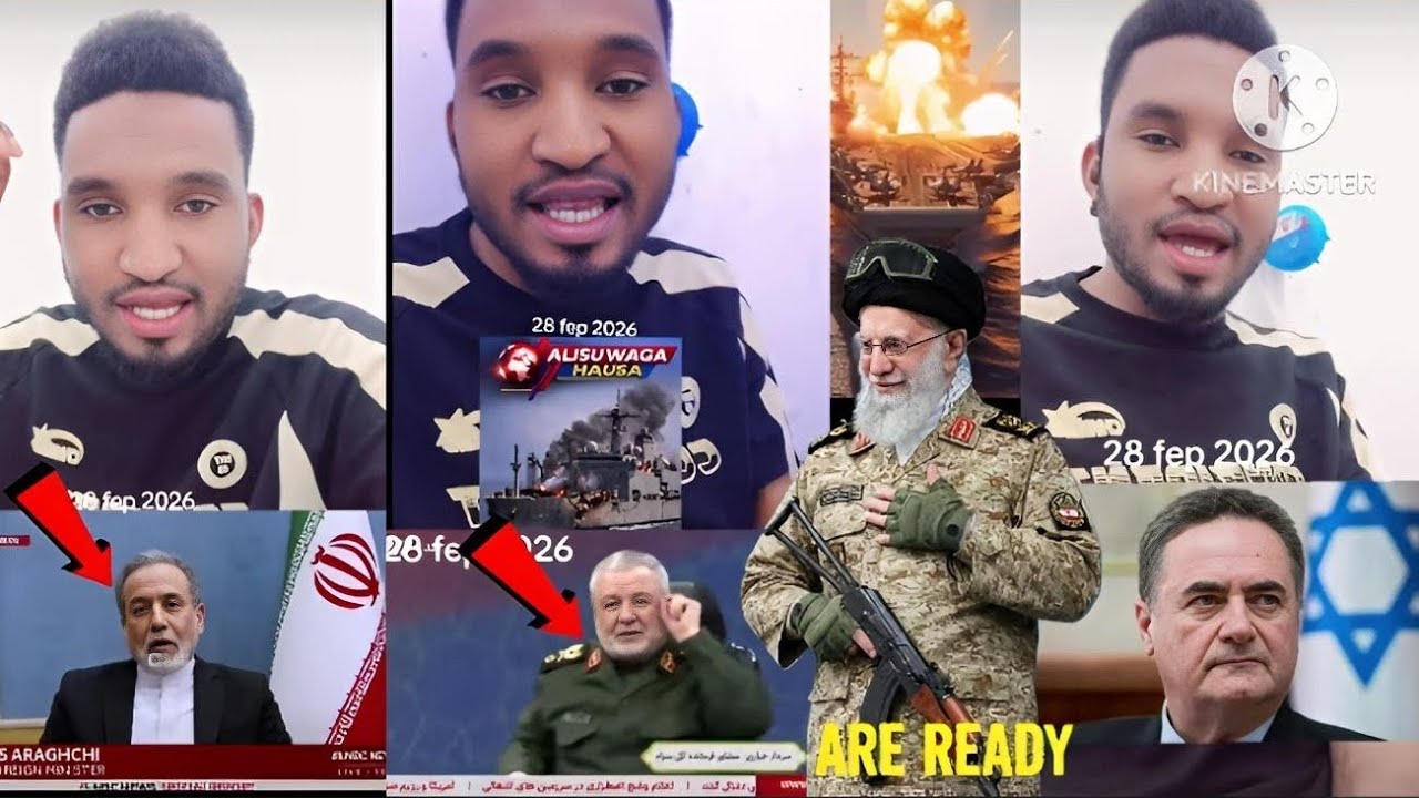 🚨 28 -2-2026👂👈 labari yanzu-yanzu 🔥 Iran 🇮🇷💪 Tamaidama yahudu 😱 martani 🇺🇸🔥#hausa #2026 #libya 