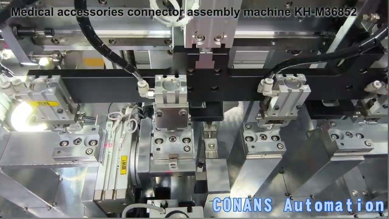 Medical accessories connector Assembly machine KH-M36852 Tıbbi aksesuar konnektörü Montaj makinesi
