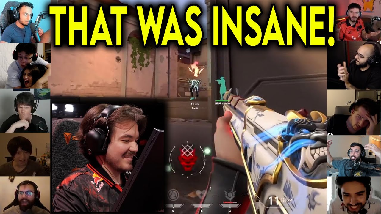 Valorant Streamers Reacts To G2 JonahP Insane 1v2 CLUTCH Against NRG In VCT