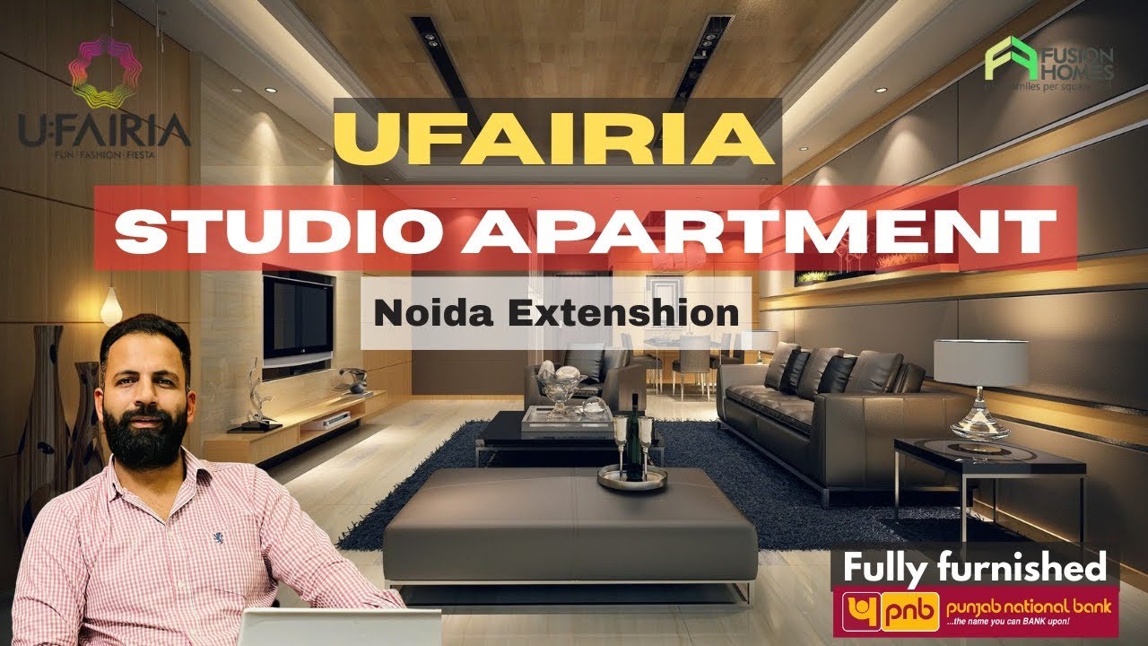Ufairia Mall Studio Apartment Noida Extension! #studio #noidaextension