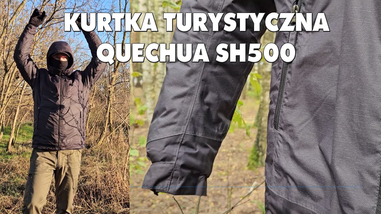 Kurtka turystyczna zimowa Quechua SH500