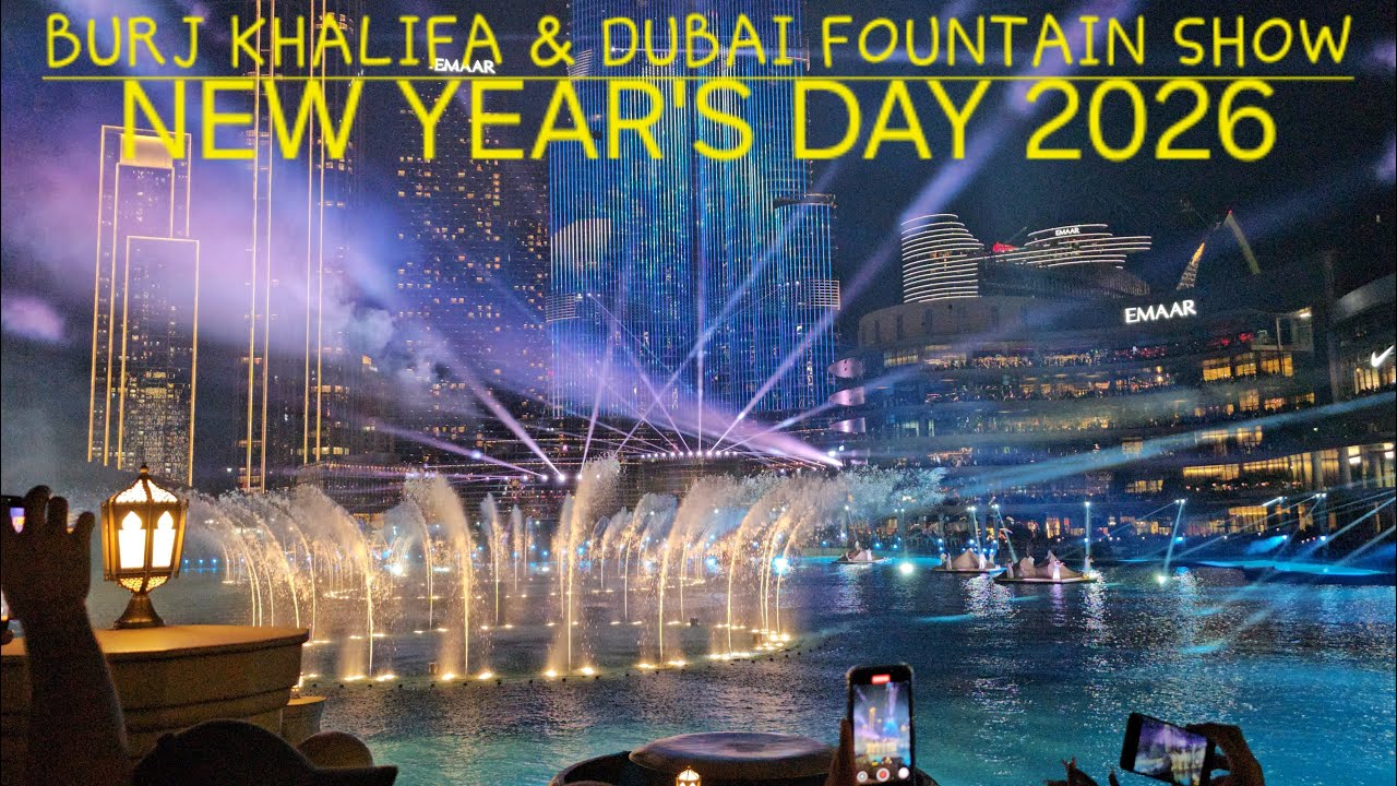 DUBAI NEW YEAR 2026 - 1st Day Celebration 
