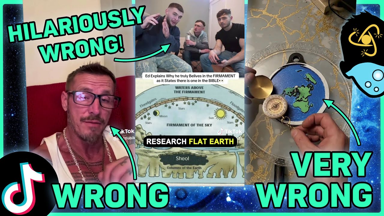 Flat Earthers of TikTok Getting Science Wrong for 10 Minutes Straight