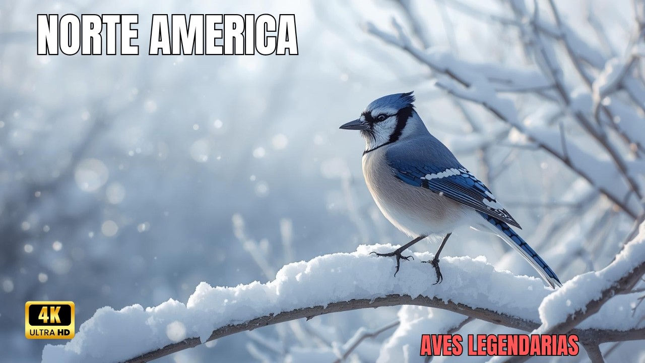 NORTE AMERICA: AVES Hermosas y LEGENDARIAS | Documental Completo