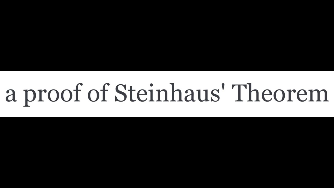 Steinhaus' Theorem and Convolution of Functions