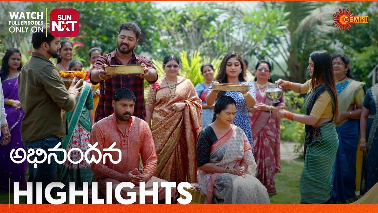 Abhinandana - Highlights of the day | Watch full EP only on Sun NXT | 18 Mar 2026 | Gemini TV
