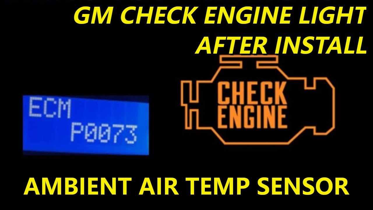 УСТРАНЕНИЕ неисправности индикатора «Check Engine» после установки зеркал GM Tow; Жгут проводов д...