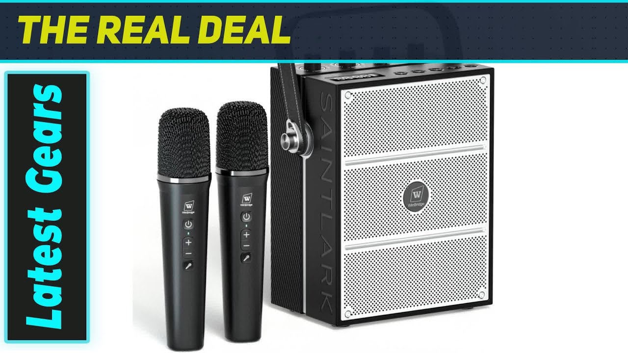 Best 100W Portable PA? S99 Voice Amplifier with Wireless Mics