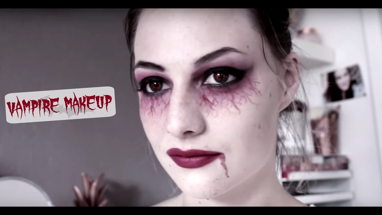 ♡ MAQUILLAGE VAMPIRE FACILE - Makeup Halloween